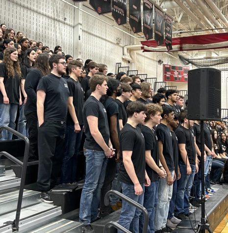 The BRHS Choral performs during 