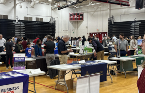 Numerous colleges from across the country sent representatives to the BRHS college fair.