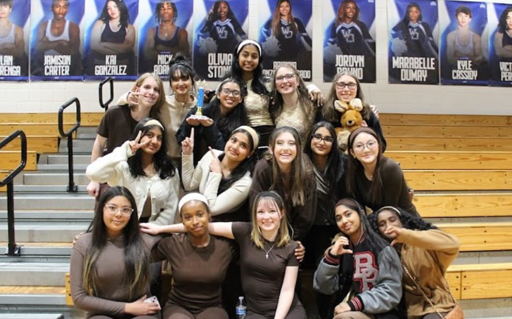 The BRHS Winter Guard started off their season on a high note.