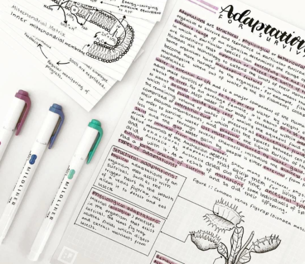 Note-taking is an important strategy for high school students and students in general.