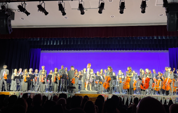 The Bridgewater-Raritan orchestra ensembles concluded their year at their Spring Concert.