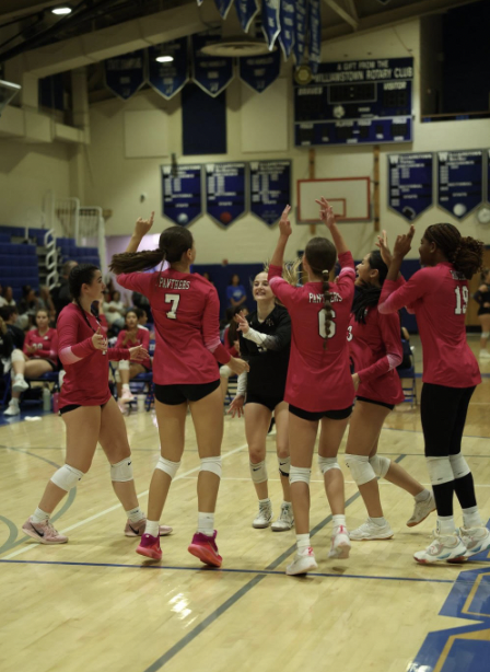 High school girls' volleyball team has started off strong this season