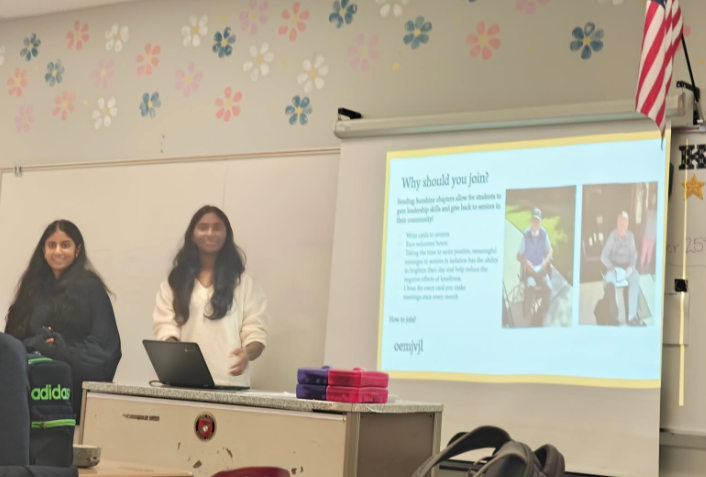Sending Sunshine hosted their first meeting of the year, introducing new members to the club's mission.