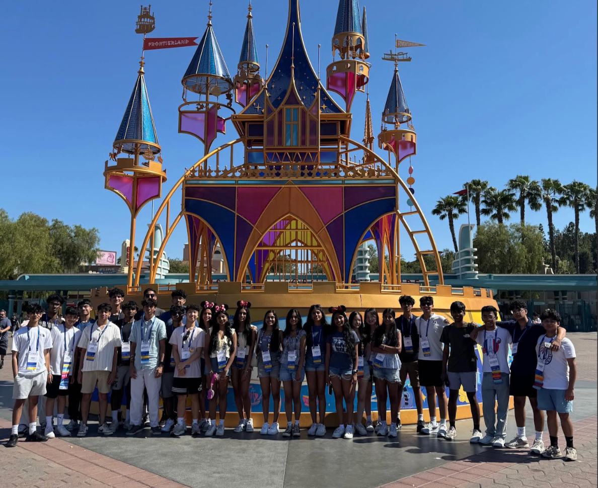 BRHS FBLA members visited DisneyLand in Anaheim, CA, last year.  (Credits: Mr. Michael Bittner)