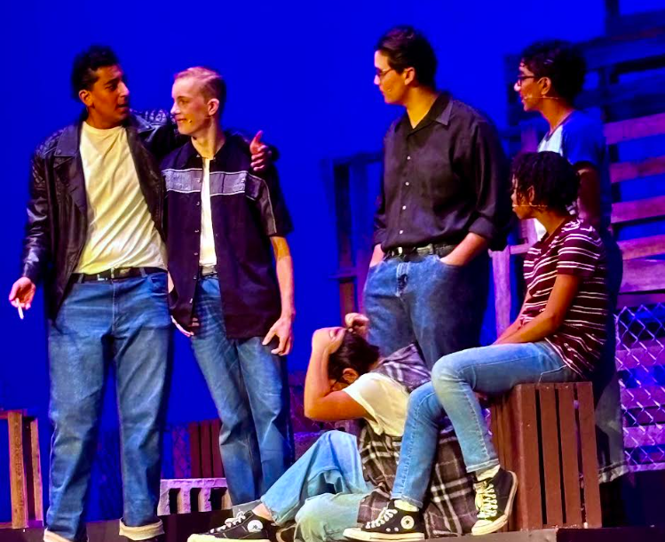 The BRHS theater arts cast put hours of effort into rehearsing the play.