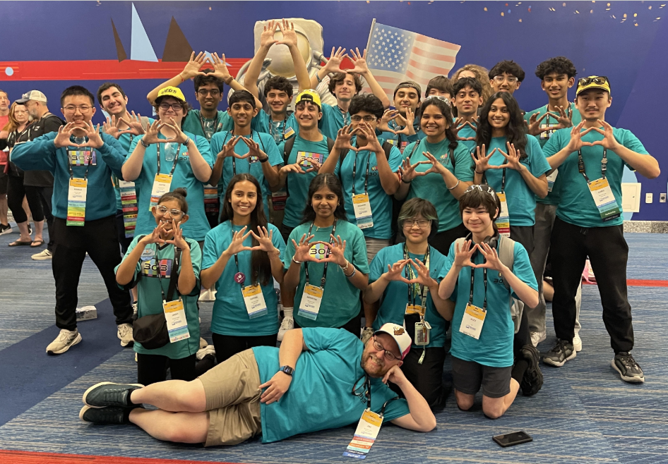 The BRHS Robotics Team 303 competed at Worlds in Houston this past April.